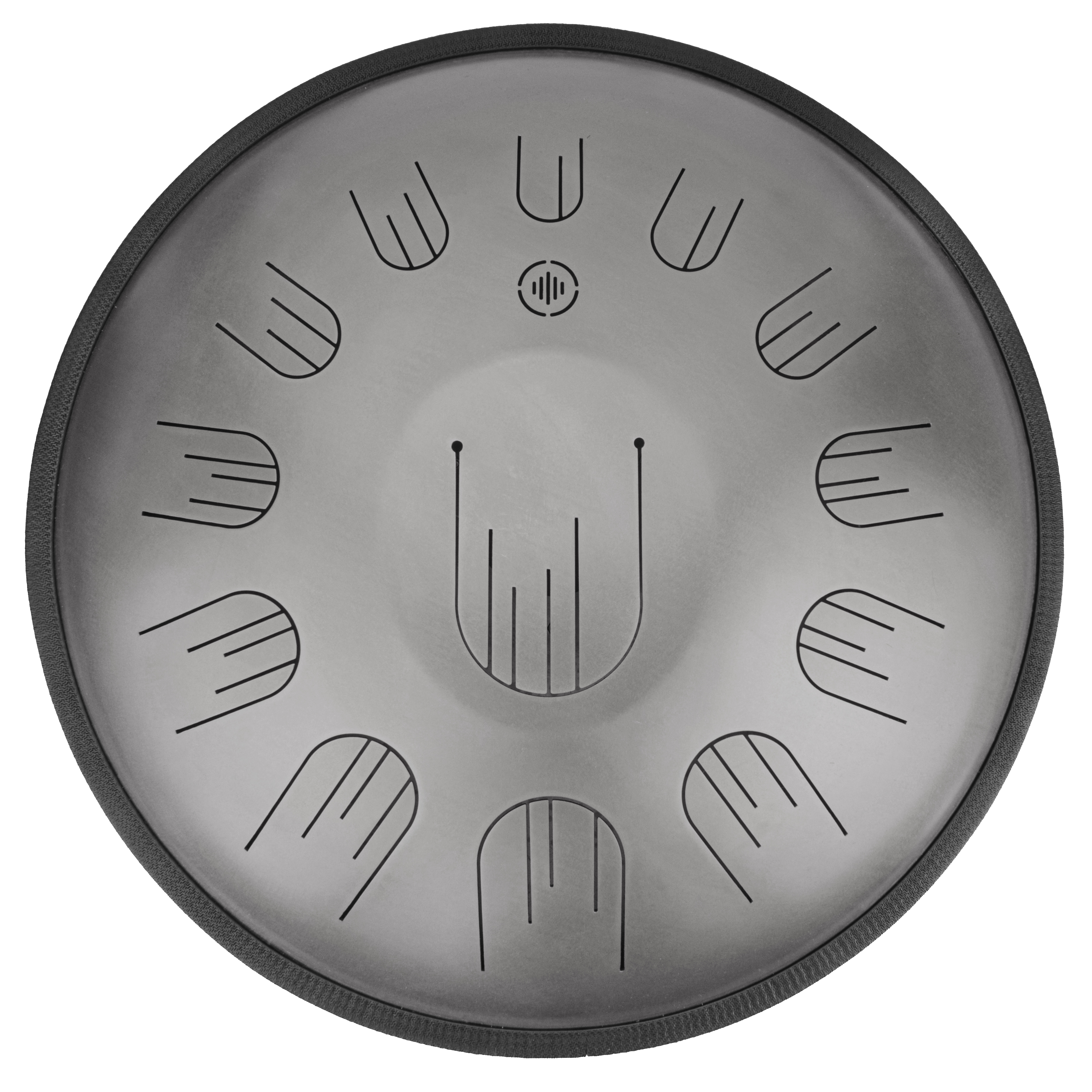 Nova 48 12+1 'Gold' Steel Tongue Drum – Handmade in Ukraine