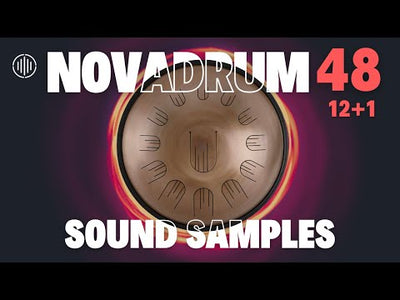 NovaDrum 48 12+1 Steel Tongue Drum – Video Sound Samples of the Best Scales